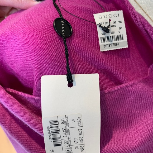 Gucci cashmere one shoulder top - Picture 3 of 8